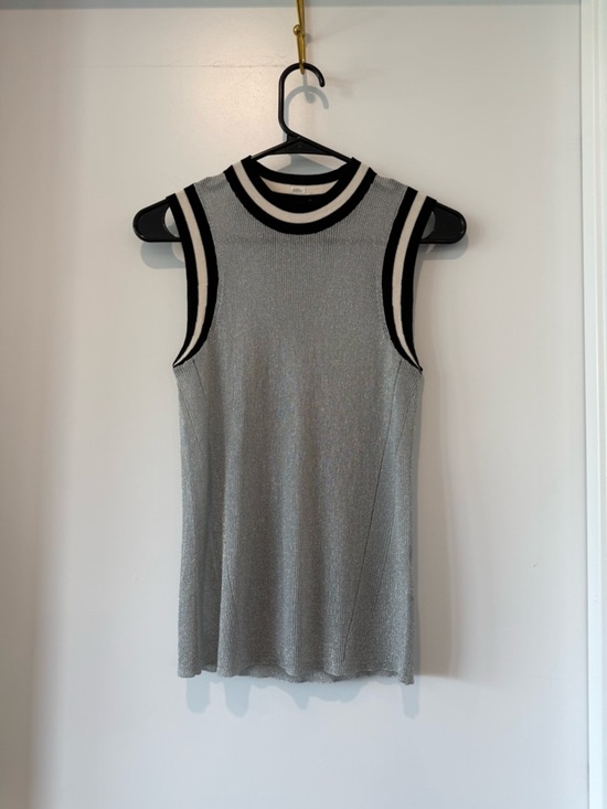 rag & bone Tops - Rag & Bone Priya Metallic Tank Top